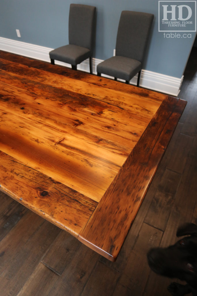 Modern Reclaimed Wood Boardroom Table by HD Threshing Floor Furniture / www.table.ca