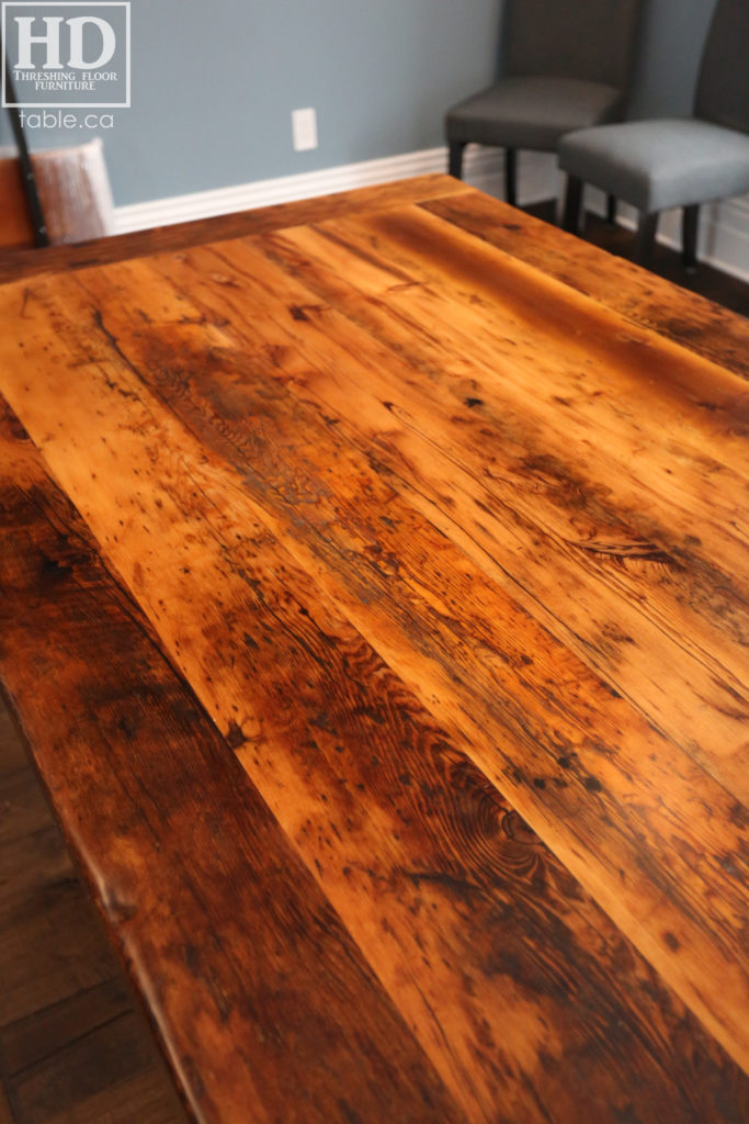 Modern Reclaimed Wood Boardroom Table by HD Threshing Floor Furniture / www.table.ca