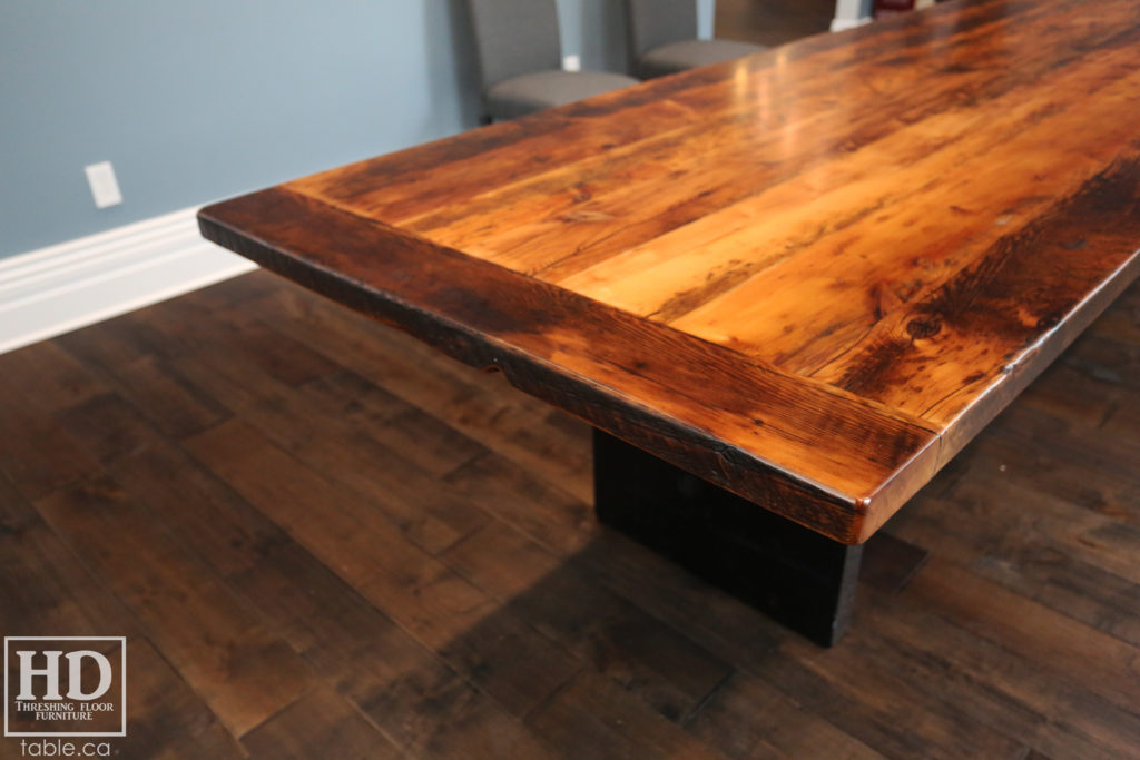 Modern Reclaimed Wood Boardroom Table by HD Threshing Floor Furniture / www.table.ca