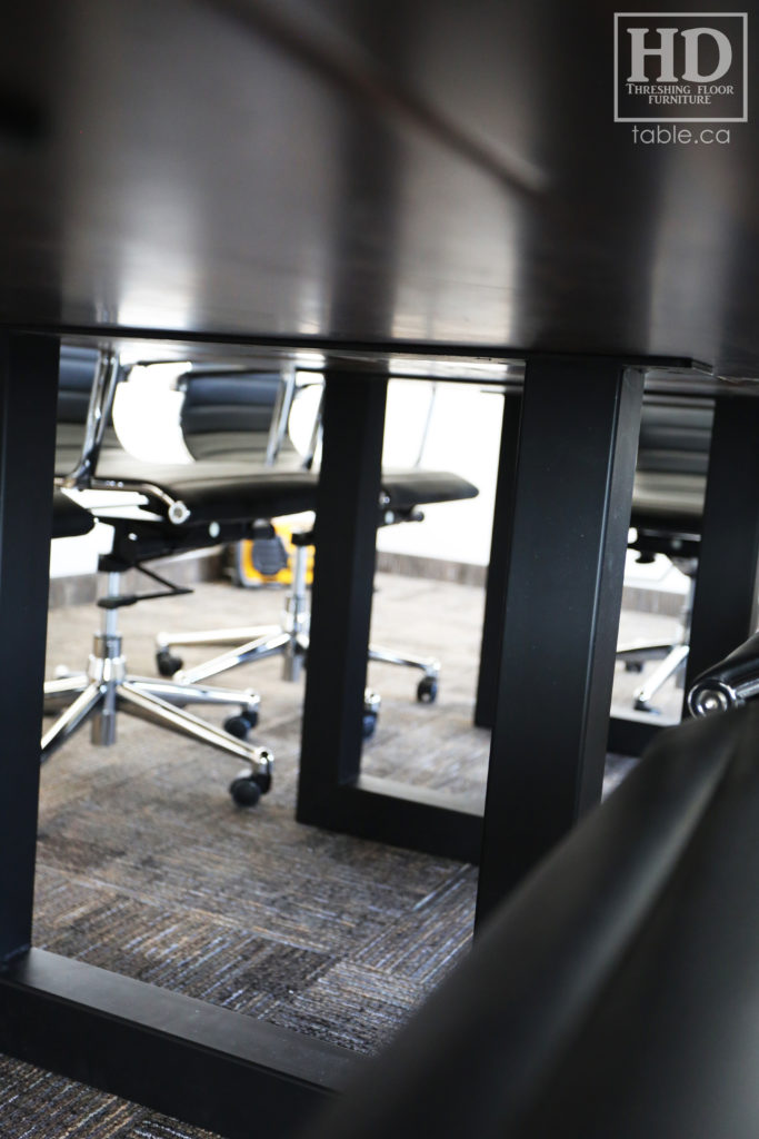 Reclaimed Wood Boardroom Table by HD Threshing Floor Furniture / www.table.ca