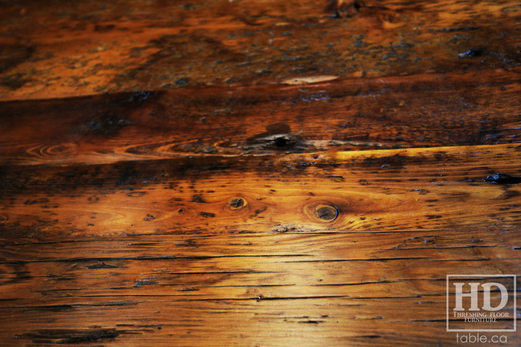 Reclaimed Wood Coffee Table by HD Threshing Floor Furniture / www.table.ca