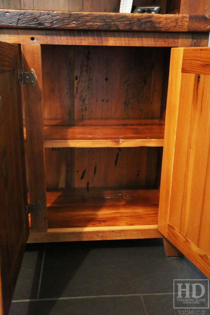 Custom Reclaimed Wood Hutch by HD Threshing Floor Furniture