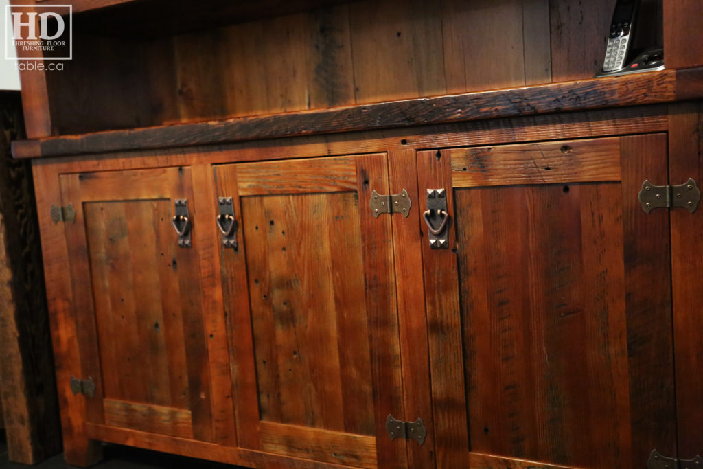 Custom Reclaimed Wood Hutch by HD Threshing Floor Furniture