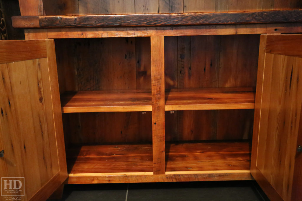 Custom Reclaimed Wood Hutch by HD Threshing Floor Furniture