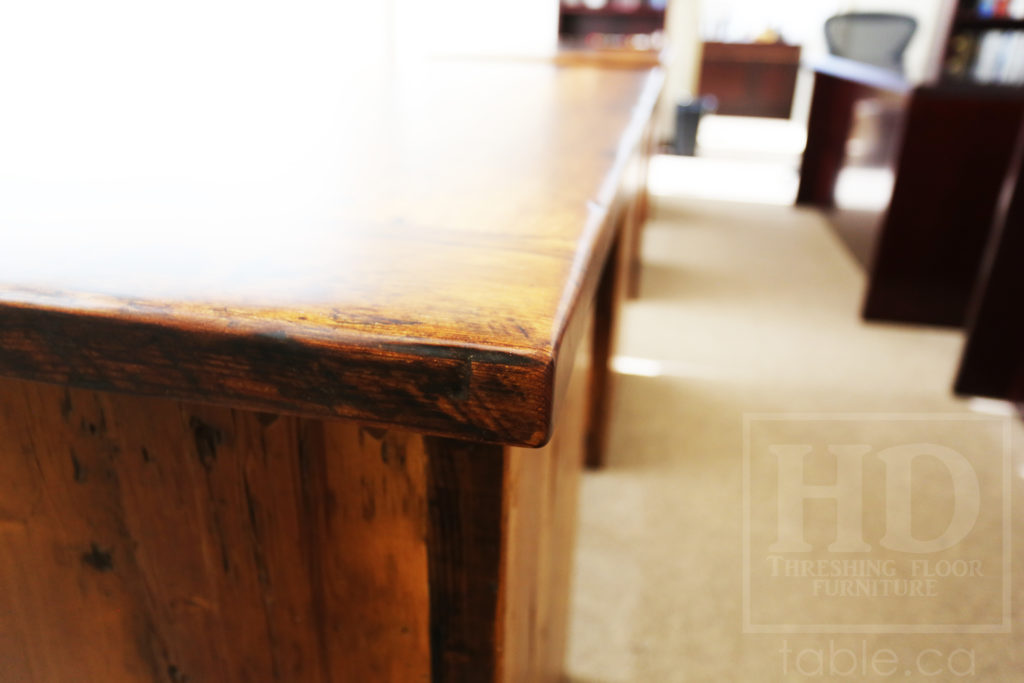 Custom Reclaimed Barnwood Desks by HD Threshing Floor Furniture