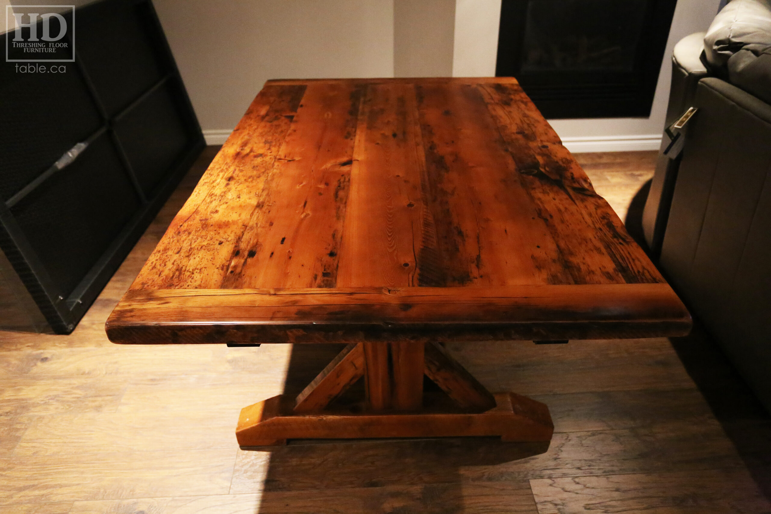 Ontario Barnwood Table by HD Threshing Floor Furniture / www.table.ca