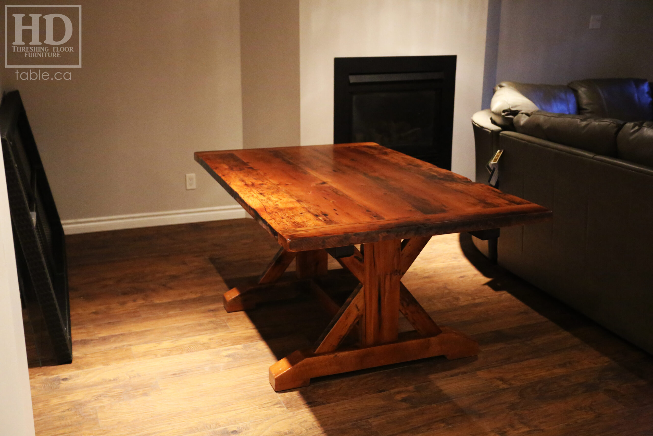 Ontario Barnwood Table by HD Threshing Floor Furniture / www.table.ca