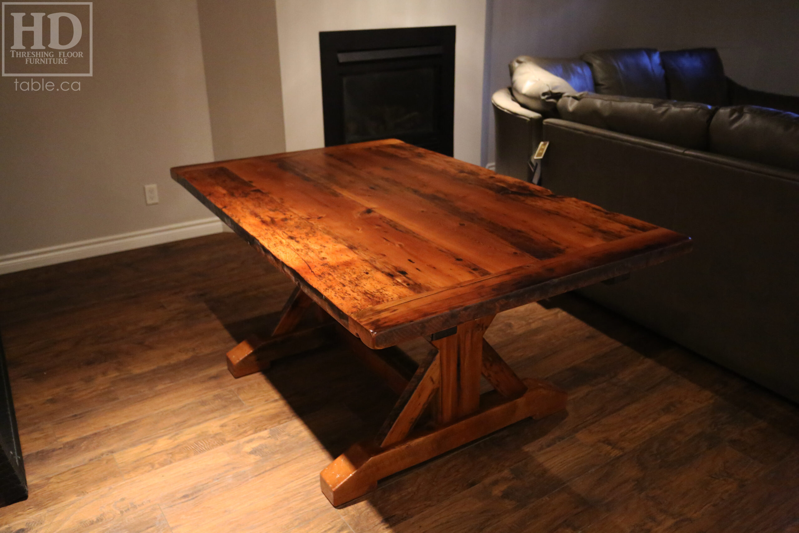 Ontario Barnwood Table by HD Threshing Floor Furniture / www.table.ca