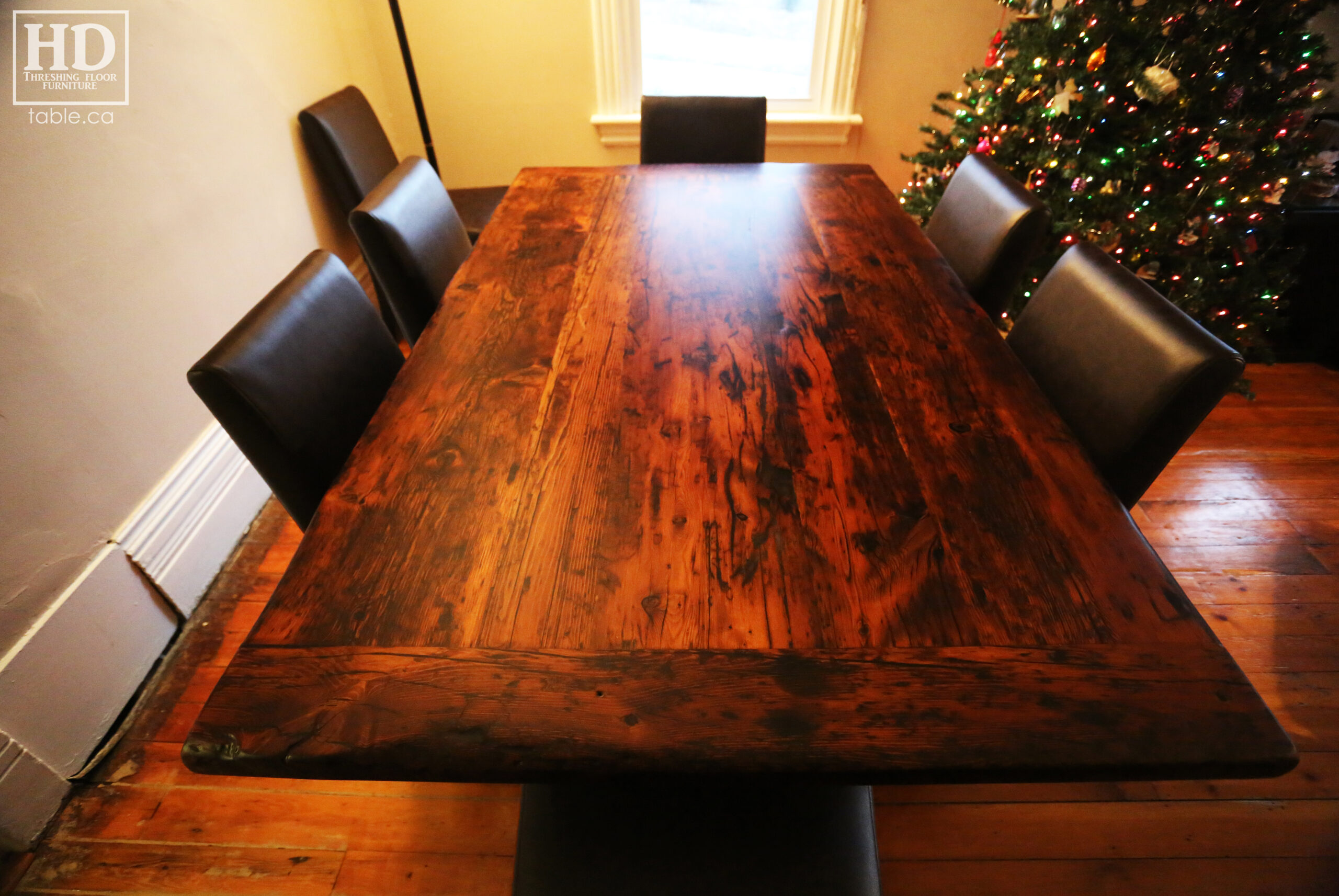 Reclaimed Ontario Barnwood Table by HD Threshing Floor Furniture / www.table.ca