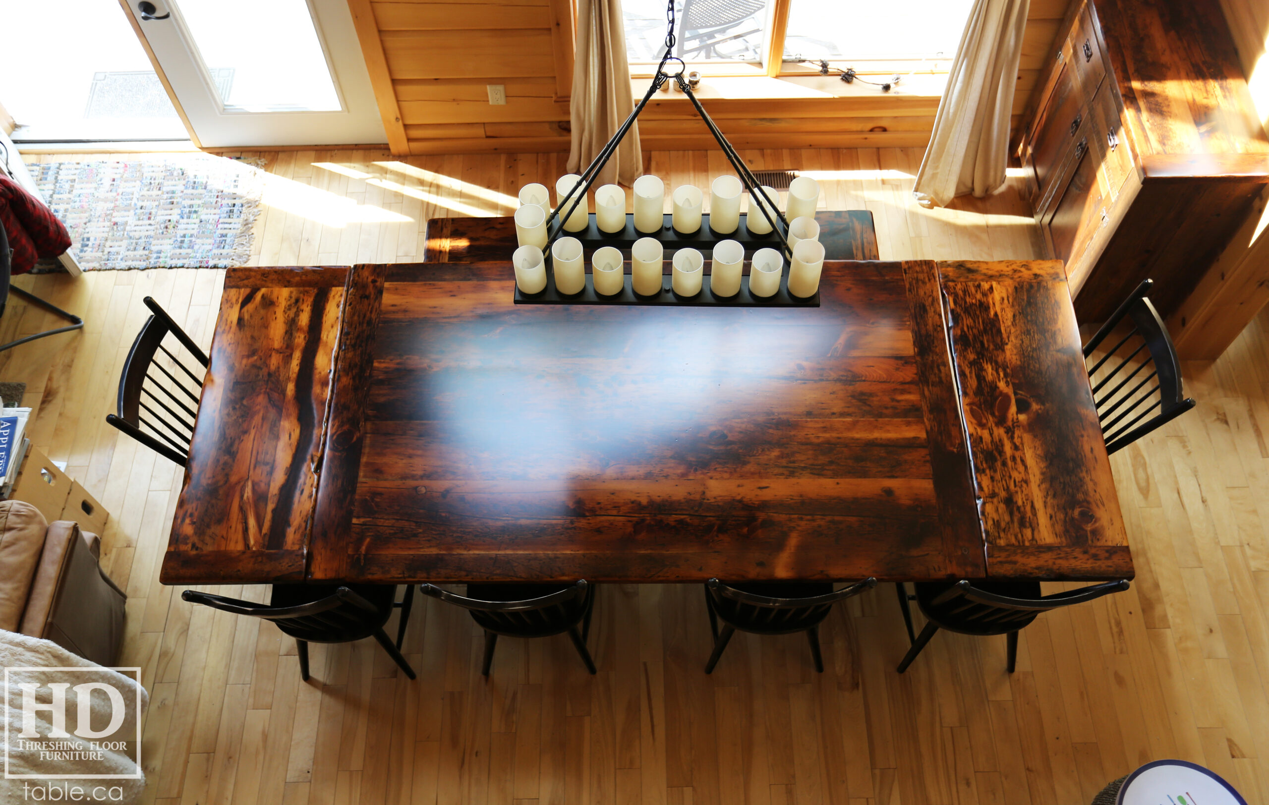 Reclaimed Wood Cottage Table by HD Threshing Floor Furniture / www.table.ca