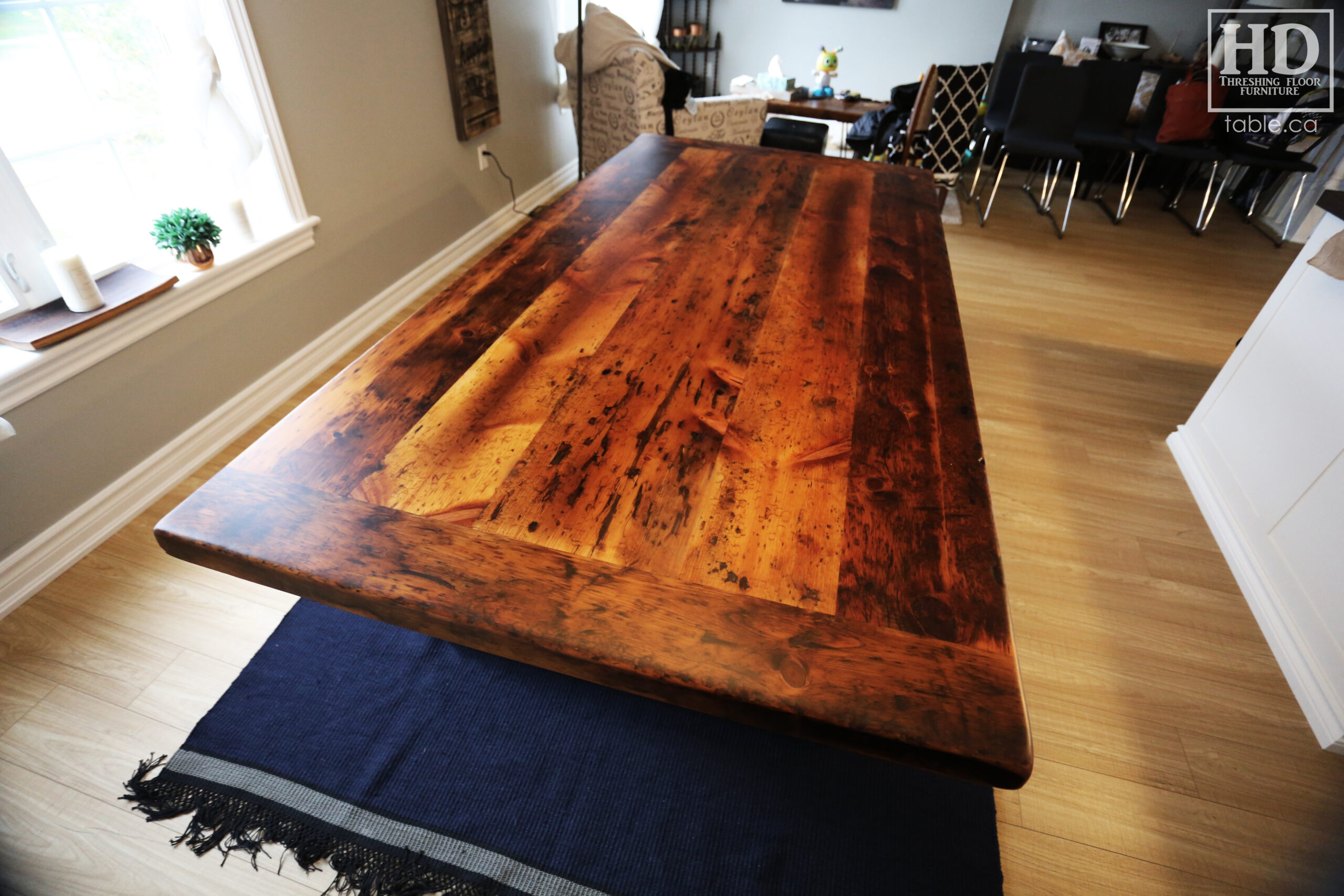 Ontario Made Reclaimed Wood Table by HD Threshing Floor Furniture / www.table.ca