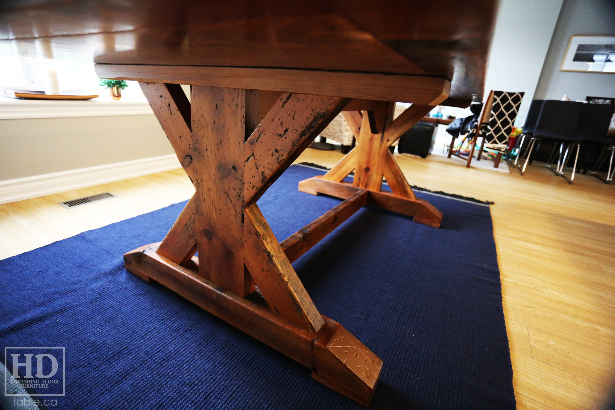 Ontario Made Reclaimed Wood Table by HD Threshing Floor Furniture / www.table.ca