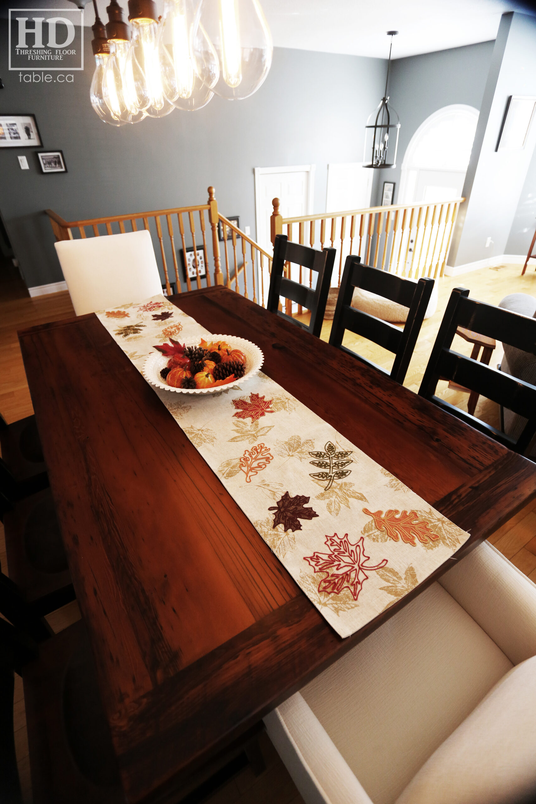 Pioneer Barnwood Table by HD Threshing Floor Furniture / www.table.ca
