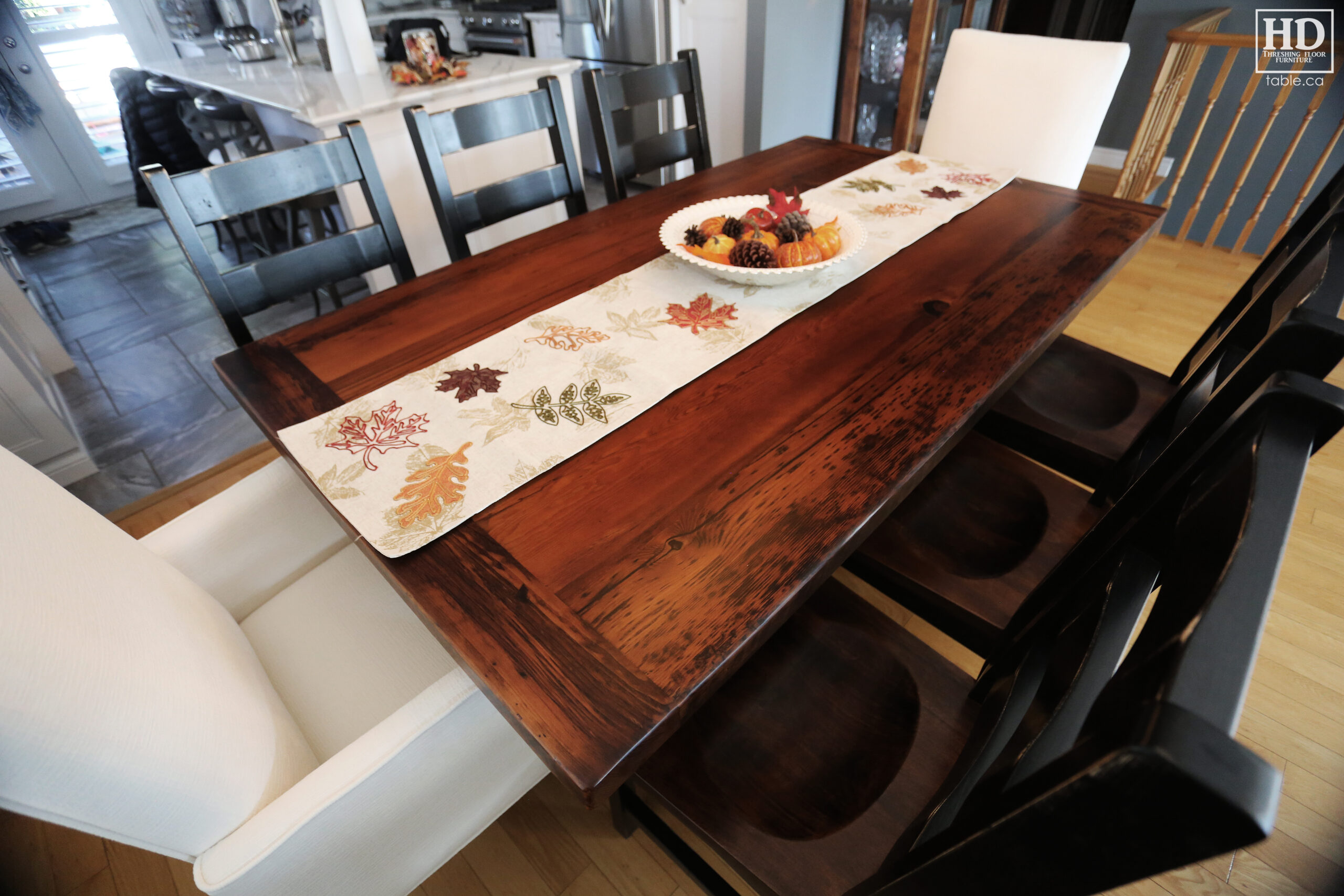 Pioneer Barnwood Table by HD Threshing Floor Furniture / www.table.ca