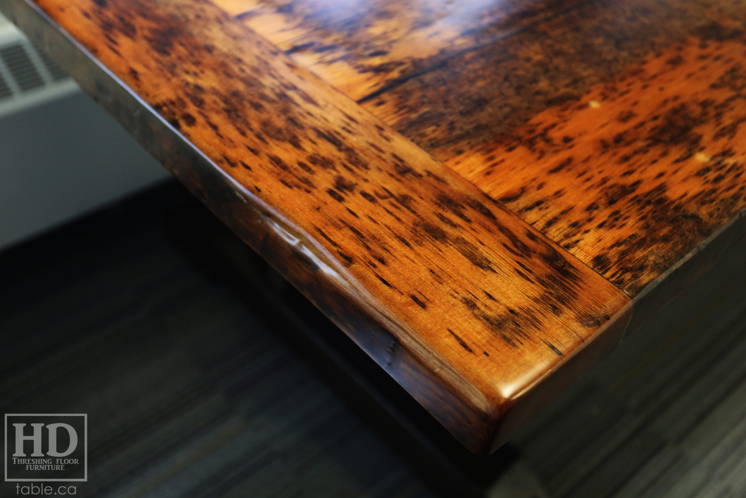 Boardroom Table made from Reclaimed Ontario Barnwood by HD Threshing Floor Furniture / www.table.ca