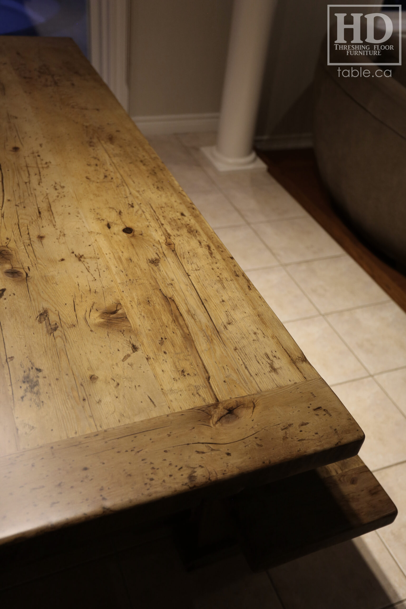 Ontario Barnboard Table by HD Threshing Floor Furniture / www.table.ca