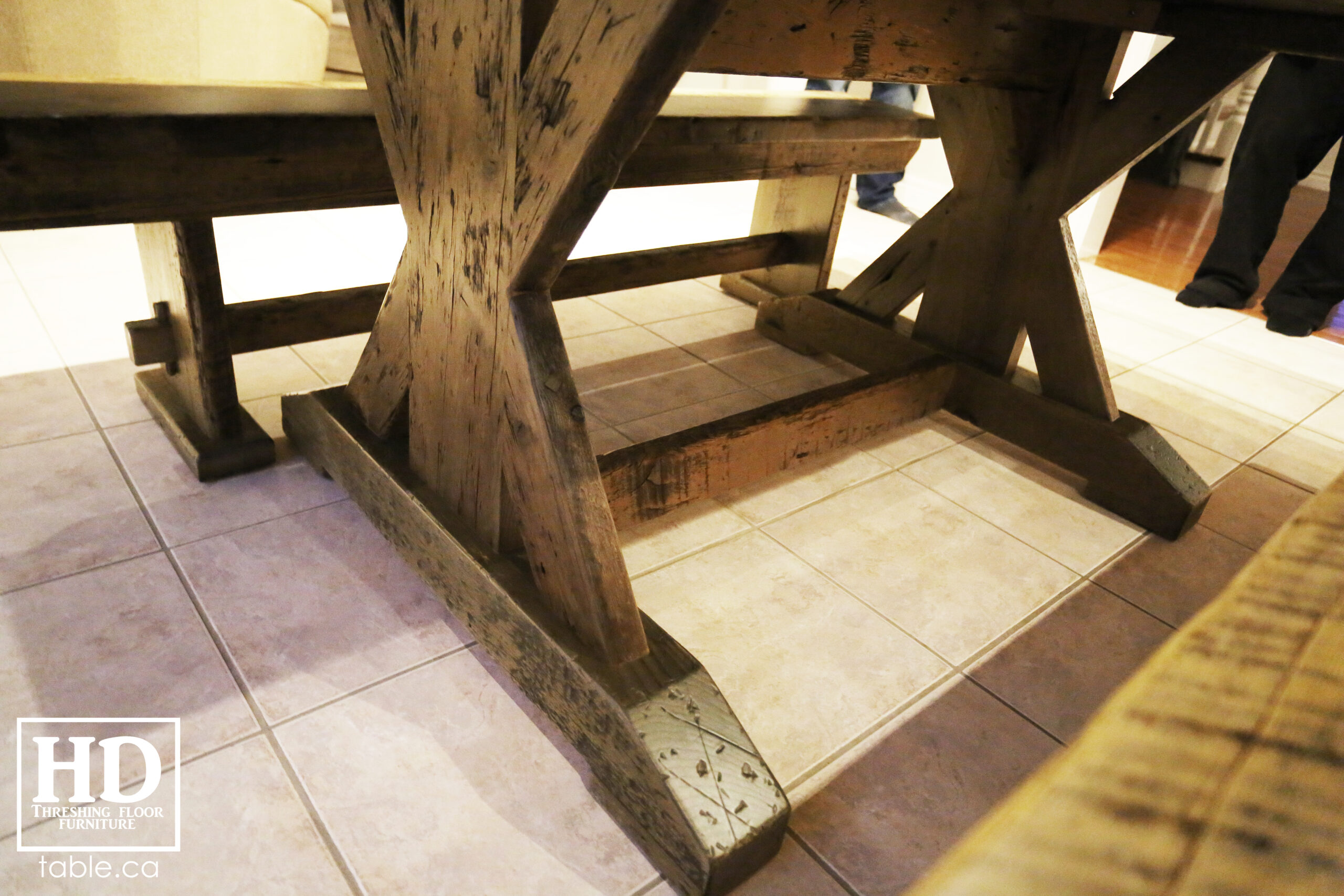 Ontario Barnboard Table by HD Threshing Floor Furniture / www.table.ca