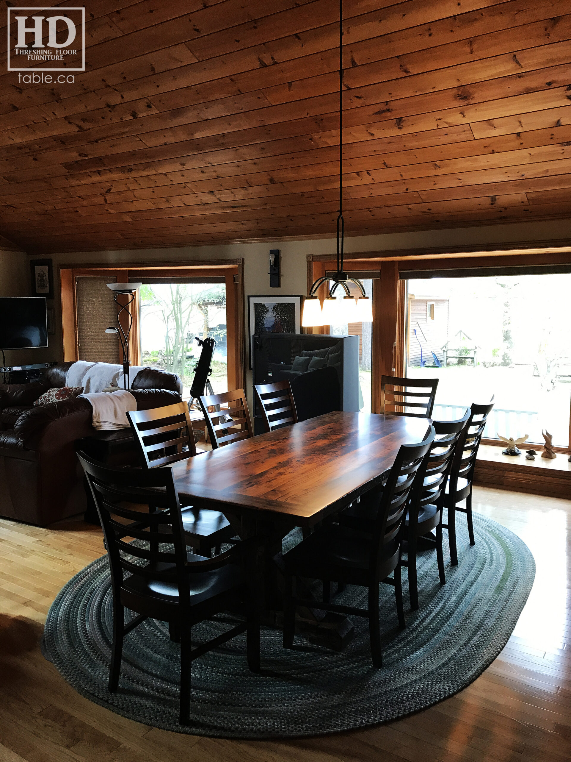 Barnboard Table by HD Threshing Floor Furniture / www.table.ca