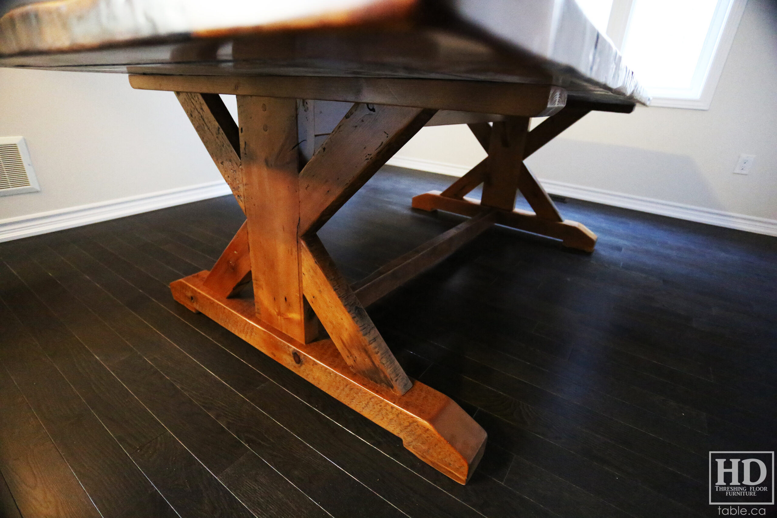 Epoxy Finished Table by HD Threshing Floor Furniture / www.table.ca