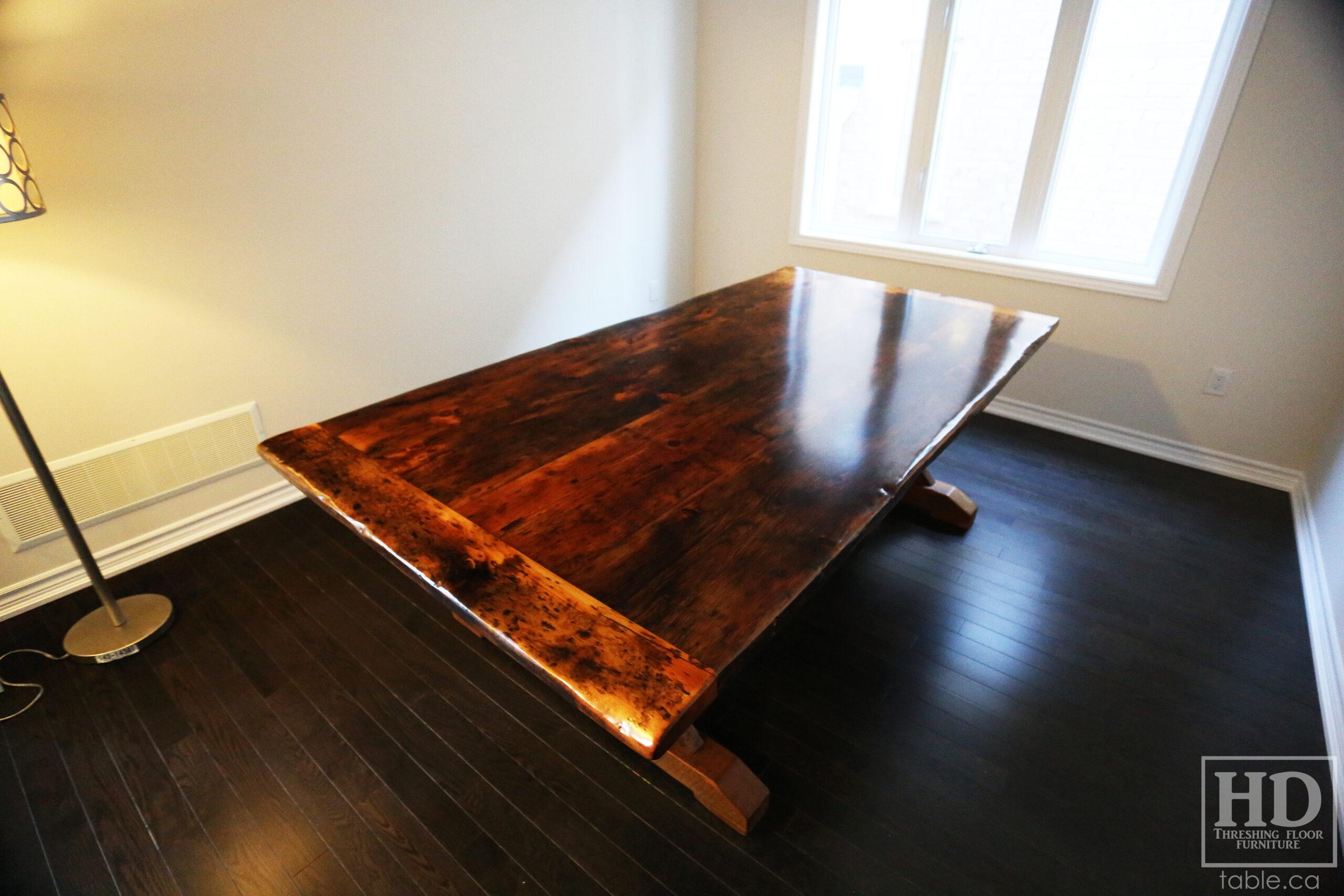 Epoxy Finished Table by HD Threshing Floor Furniture / www.table.ca