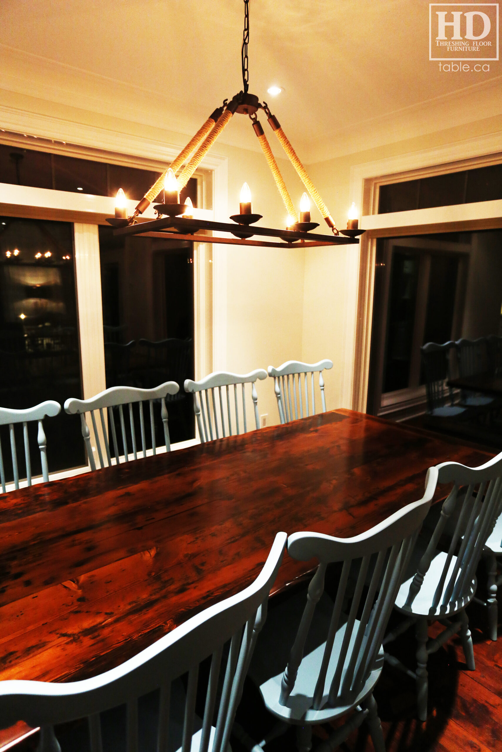 Barnboard Table by HD Threshing Floor Furniture / www.table.ca