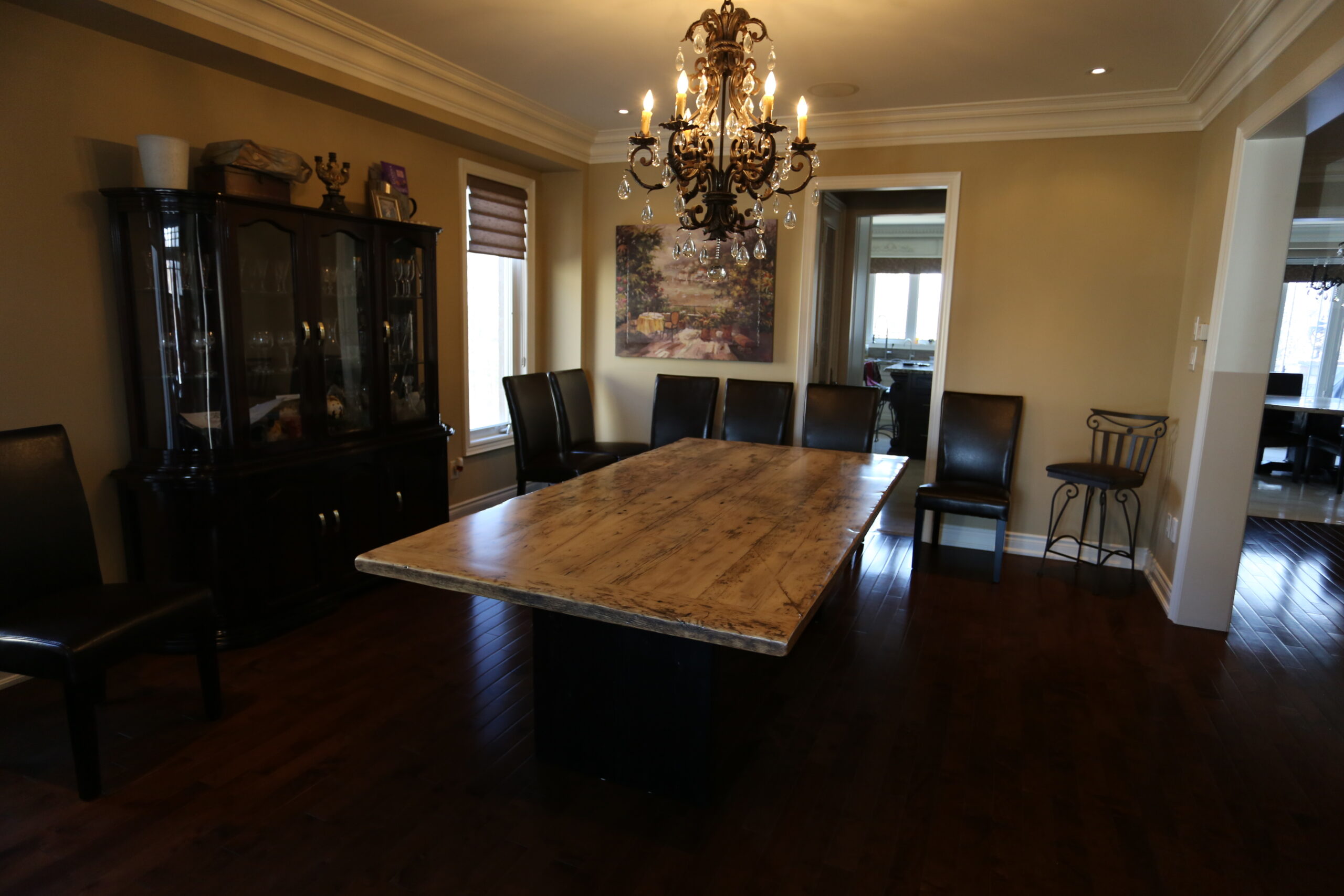 Modern Ontario Barnwood Table by HD Threshing Floor Furniture / www.table.ca