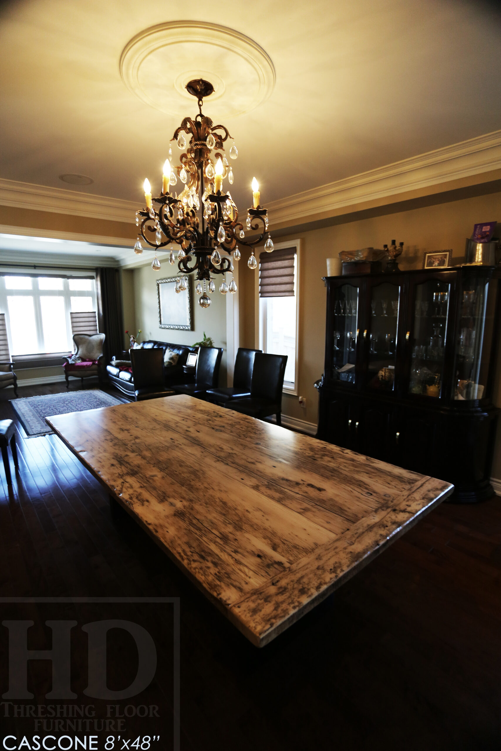 Modern Ontario Barnwood Table by HD Threshing Floor Furniture / www.table.ca
